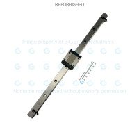 THK Linear Motion Guide LM 15x9.5x309mm with 1x carriage SRS15M [Refurbished]