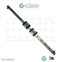 IKO Linear Motion Guide LM 12x8x348mm with 2x carriage LWL12B [Refurbished]