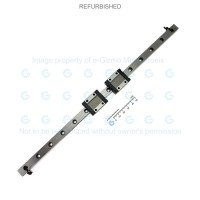 IKO Linear Motion Guide LM 12x8x348mm with 2x carriage LWL12B [Refurbished]