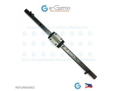 THK Linear Motion Guide LM 15x15x357mm with 1x carriage HSR15 [Refurbished]