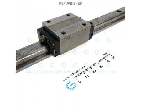 THK Linear Motion Guide LM 15x15x357mm with 1x carriage HSR15 [Refurbished]
