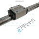 THK Linear Motion Guide LM 15x15x357mm with 1x carriage HSR15 [Refurbished]