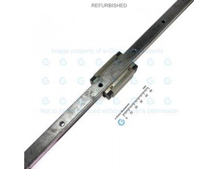 THK Linear Motion Guide LM 15x15x357mm with 1x carriage HSR15 [Refurbished]