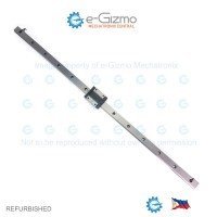 THK Linear Motion Guide LM 15x9.5x509mm with 1x carriage RSH15ZM [Refurbished]