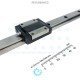 THK Linear Motion Guide LM 15x9.5x509mm with 1x carriage RSH15ZM [Refurbished]