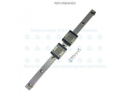 IKO Linear Motion Guide LM 20x11x389mm with 2x carriage LWL20B [Refurbished]