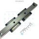 IKO Linear Motion Guide LM 20x11x389mm with 2x carriage LWL20B [Refurbished]