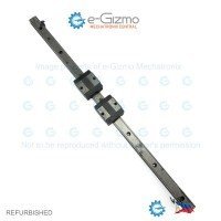 THK Linear Motion Guide LM 15x12.5x407mm with 2x carriage SR15V [Refurbished]