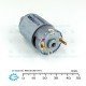 6-16.2VDC 50W 12500rpm High Torque DC Motor HG385XLG Type with Flux Yoke