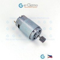 LODA 6-16.2VDC 50W 11600rpm High Torque DC Motor LD-2847RCD2-50 with Pinion Gear