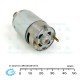 LODA 6-16.2VDC 50W 11600rpm High Torque DC Motor LD-2847RCD2-50 with Pinion Gear