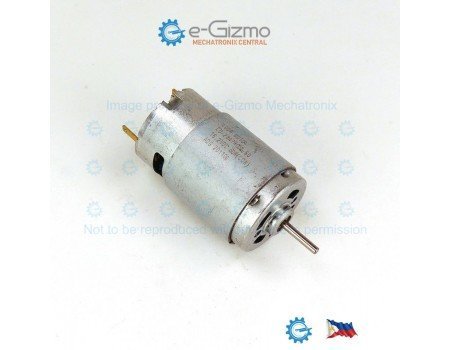 LODA 6-16.2VDC 50W 11600rpm High Torque DC Motor LD-2847RCD2-50 with Pinion Gear