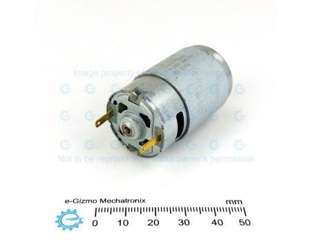 LODA 6-16.2VDC 50W 11600rpm High Torque DC Motor LD-2847RCD2-50 with Pinion Gear