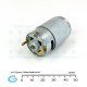 LODA 6-16.2VDC 50W 11600rpm High Torque DC Motor LD-2847RCD2-50 with Pinion Gear