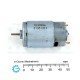 6-16.2VDC 10000rpm High Torque DC Motor 1030986 RS395 Type