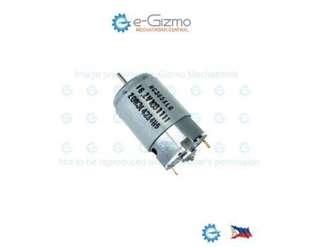 6-16.2VDC 50W 12500rpm High Torque DC Motor HC385XLG Type with Flux Yoke