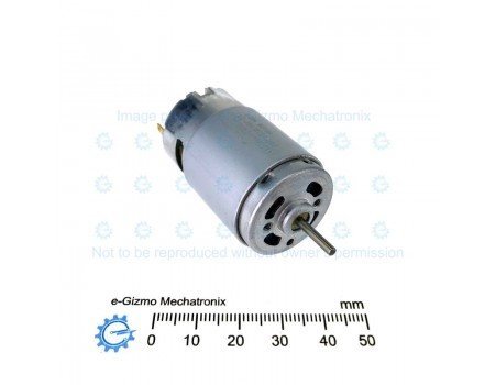 LODA 6-16.2VDC 50W 11600rpm High Torque DC Motor LD-2847RCD2-50