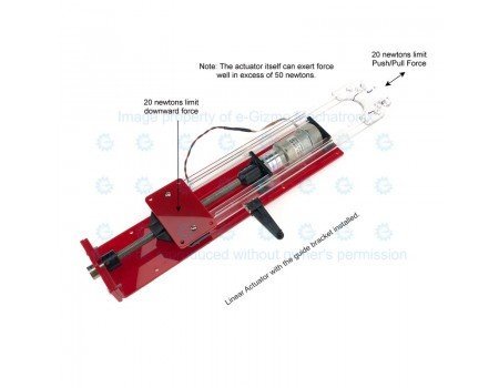 12VDC Motor 85mm Stroke Linear Actuator Assembly