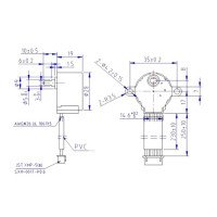 5V Unipolar Type Stepper Motor 64 steps per revolution 28BYJ-48