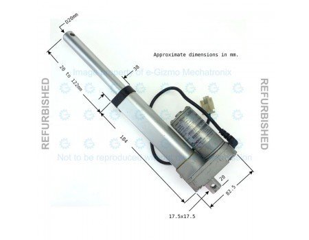 Linear Actuator 24V 250N 102mm Stroke Taiwan (USED)