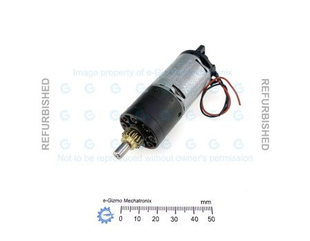 Gear Motor 18VDC 0.37A