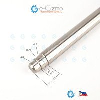 Stainless Shaft 301 d10 x 360mm Machined Ends ( Shafting Rod Round Bar ) Stainless Shaft 301 d10 x 360mm Machined Ends ( Shafting Rod Round Bar )
