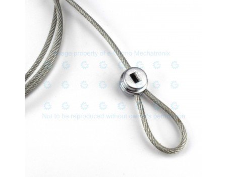 Budget Cable Lock for Laptops and Other Stuffs Combination Lock 1.5M Length