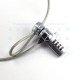 Budget Cable Lock for Laptops and Other Stuffs Combination Lock 1.5M Length