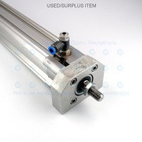 Festo ISO Cylinder  DNCB-40-240-PPV-A with Speed Controller Fittings  [USED]