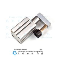 SMC MKB16-10LN Rotary Clamp Cylinder Clamping Actuator  [USED]