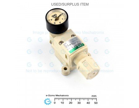 CKD Miniature Air Pressure Regulator 0.05-0.35MPa RB500-SSCB-L