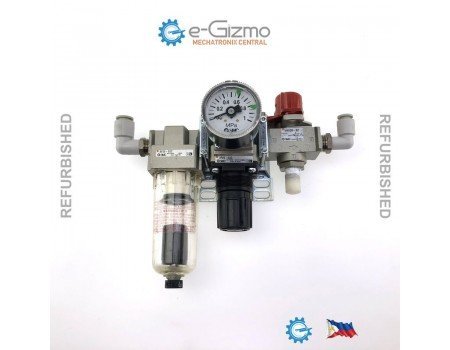 SMC Modular Filter Regulator FR Combination Unit AF20 AR20 VHS20 [Refurbished]