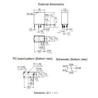Panasonic ACTE7CR1 12V 20A Automotive Relay SPDT