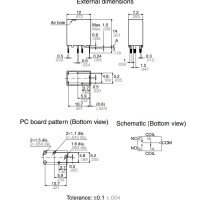 Panasonic ACTE7CR1 12V 20A Automotive Relay SPDT