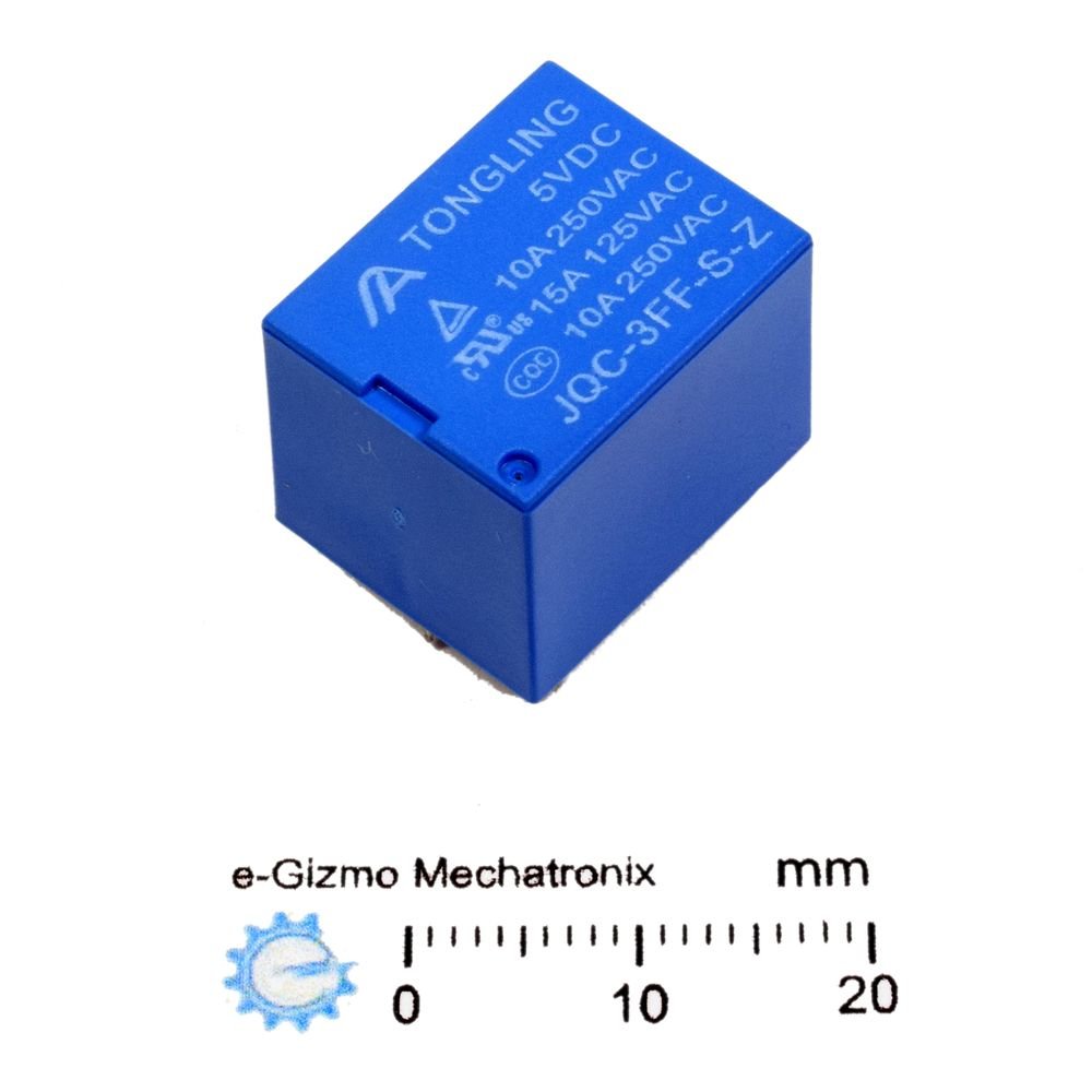JQC-3F(T73) DC Automotive Micro Relay 12V Coil Voltage SPDT PCB Power Relay