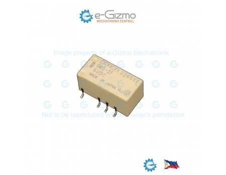 Omron Compact DPDT 5V 2A Relay Surface Mount SMD G6S-2F-5V