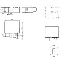 HongFa High Power LATCHING Bistable Relay 12V 90A HFE19-90 12HT21