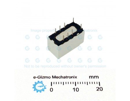 Heng Fu HFD3/24(130) 24V 2A DPDT Signal Miniature Relay