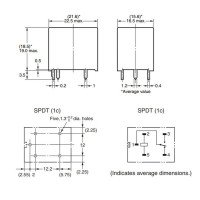Omron G5LE-14 Cubic 12V 10A PCB Power Relay SPDT