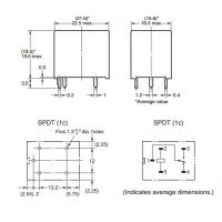 Omron G5LE-14 Cubic 12V 10A PCB Power Relay SPDT Omron G5LE-14 Cubic 12V 10A PCB Power Relay SPDT