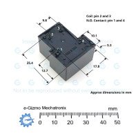 HASCO 450-0163-z 24V 40A  SPST Power Relay