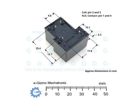 HASCO 450-0163-z 24V 40A  SPST Power Relay