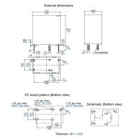 Panasonic ACNH3212 12V 20A High Load Automotive Relay