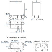 Panasonic ACNH3212 12V 20A High Load Automotive Relay