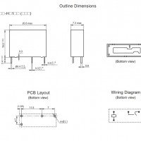 HF46F-G/12-H1 SPST 12V 7A Relay HF46F-G/12-H1 SPST 12V 7A Relay