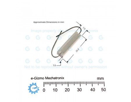 100K 5W Ceramic Cement Axial Lead Resistor