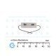 100K 5W Ceramic Cement Axial Lead Resistor