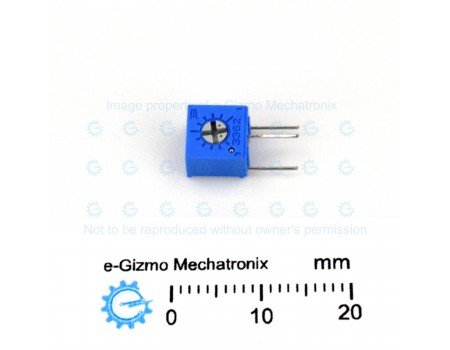 Bourns 2K Cermet Precision Trimmer Potentiometer Sealed Single Turn 3362W