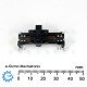 Panasonic Single Slide Potentiometer 10KC x1 671 Open Frame