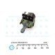 Panasonic 310K Linear Potentiometer with 2 Pole Push Switch